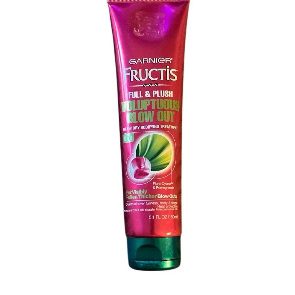 Garnier Fructis Full Plush Voluptuous Blow Out Bodifying Hair Treatment 5.1 oz